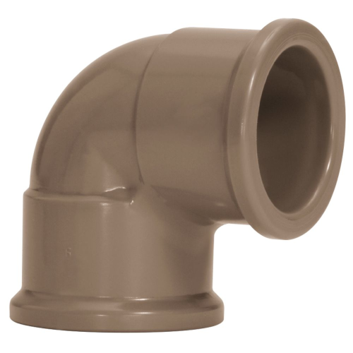 Joelho Marrom Soldável 90° de 50mm Amanco